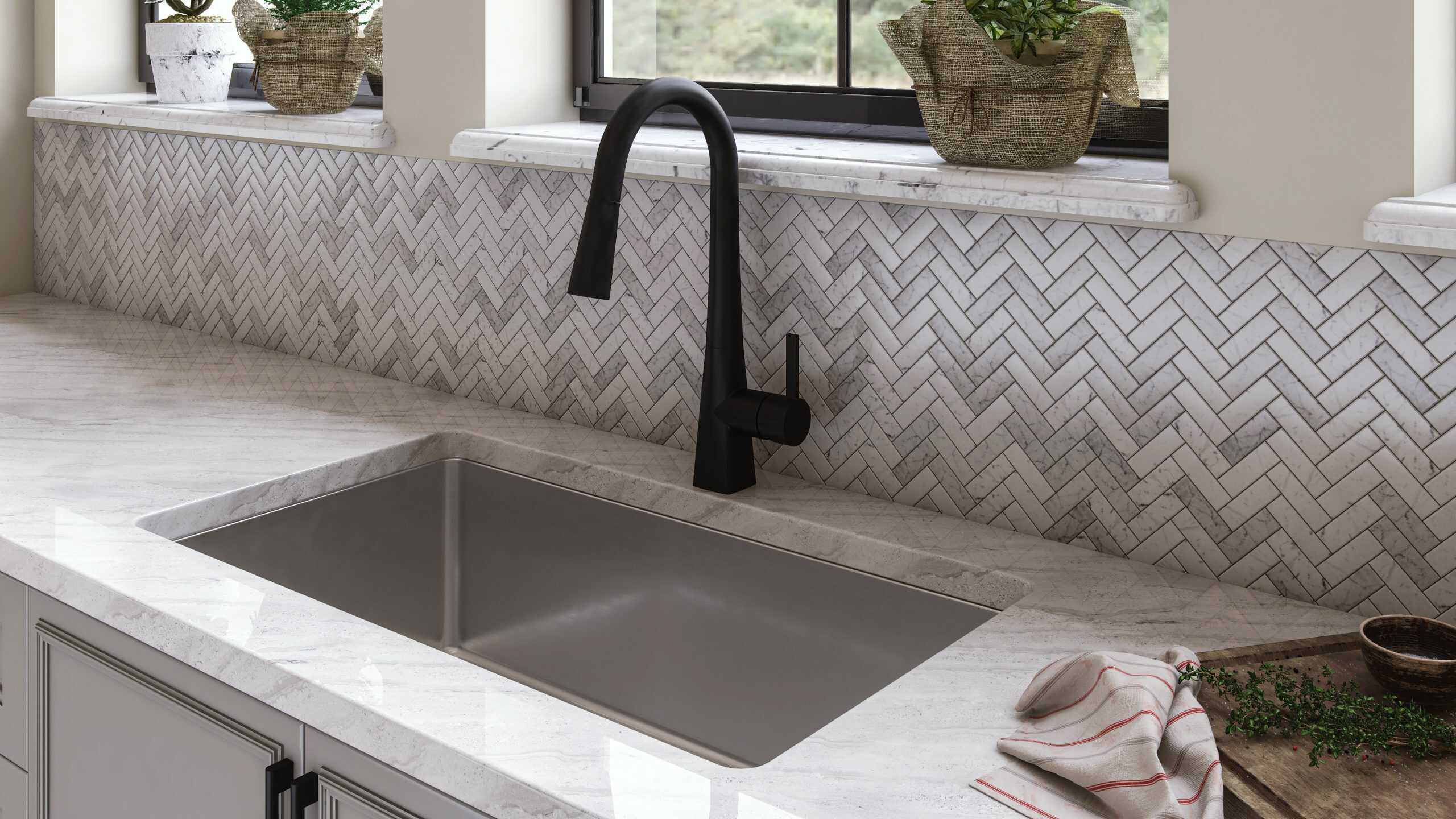 Huntington Brass Ellery 17" Tall Kitchen Faucet K19021 - Image 5